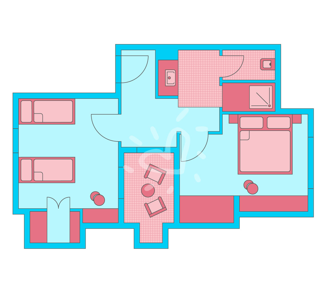 Family Room Classic Atrium