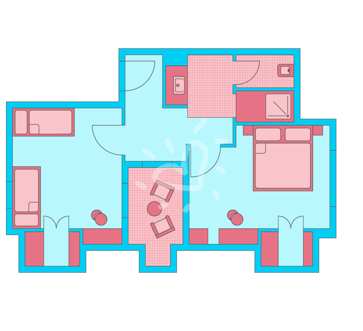 Family Room Classic Atrium