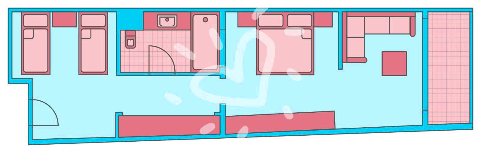 Family Room Sea View