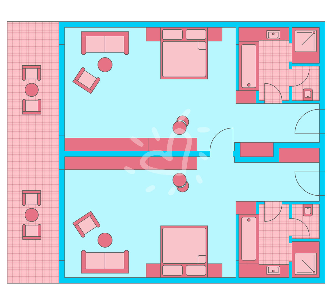 Family Double Room Classic Connecting Door