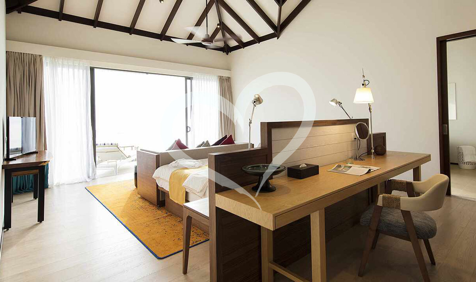 One Bed Room Water Villa Pool