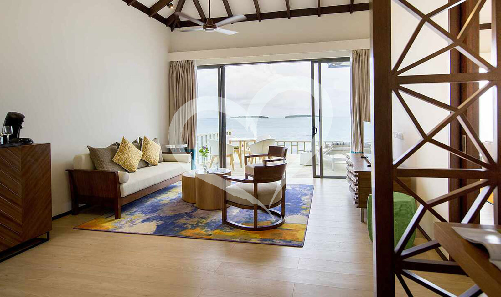 One Bed Room Water Villa Pool