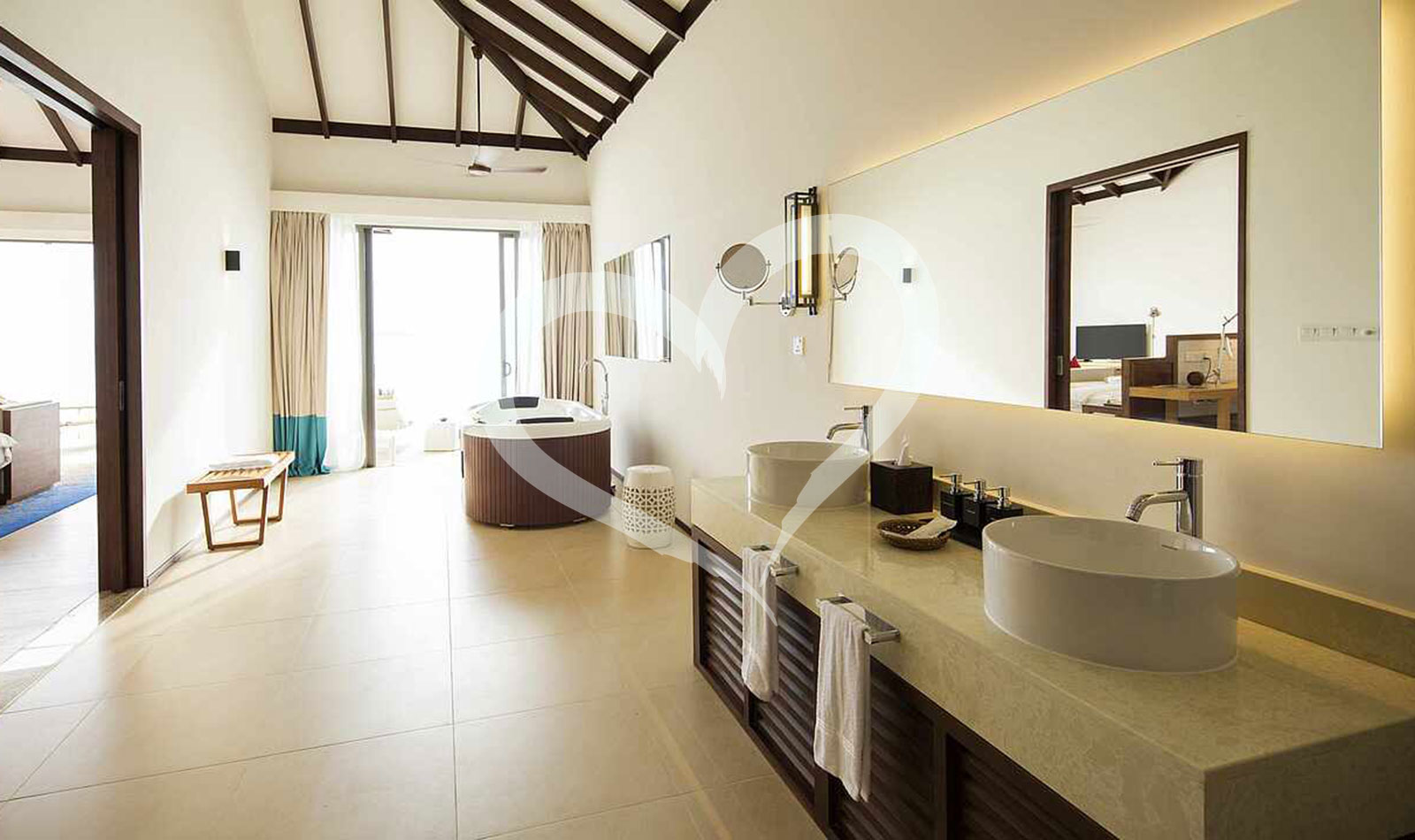 One Bed Room Water Villa Pool