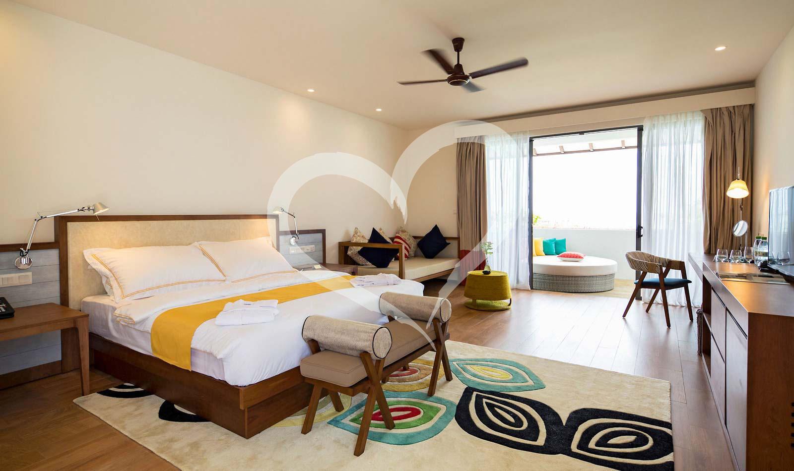 Single with Child Double Room Classic Sea View