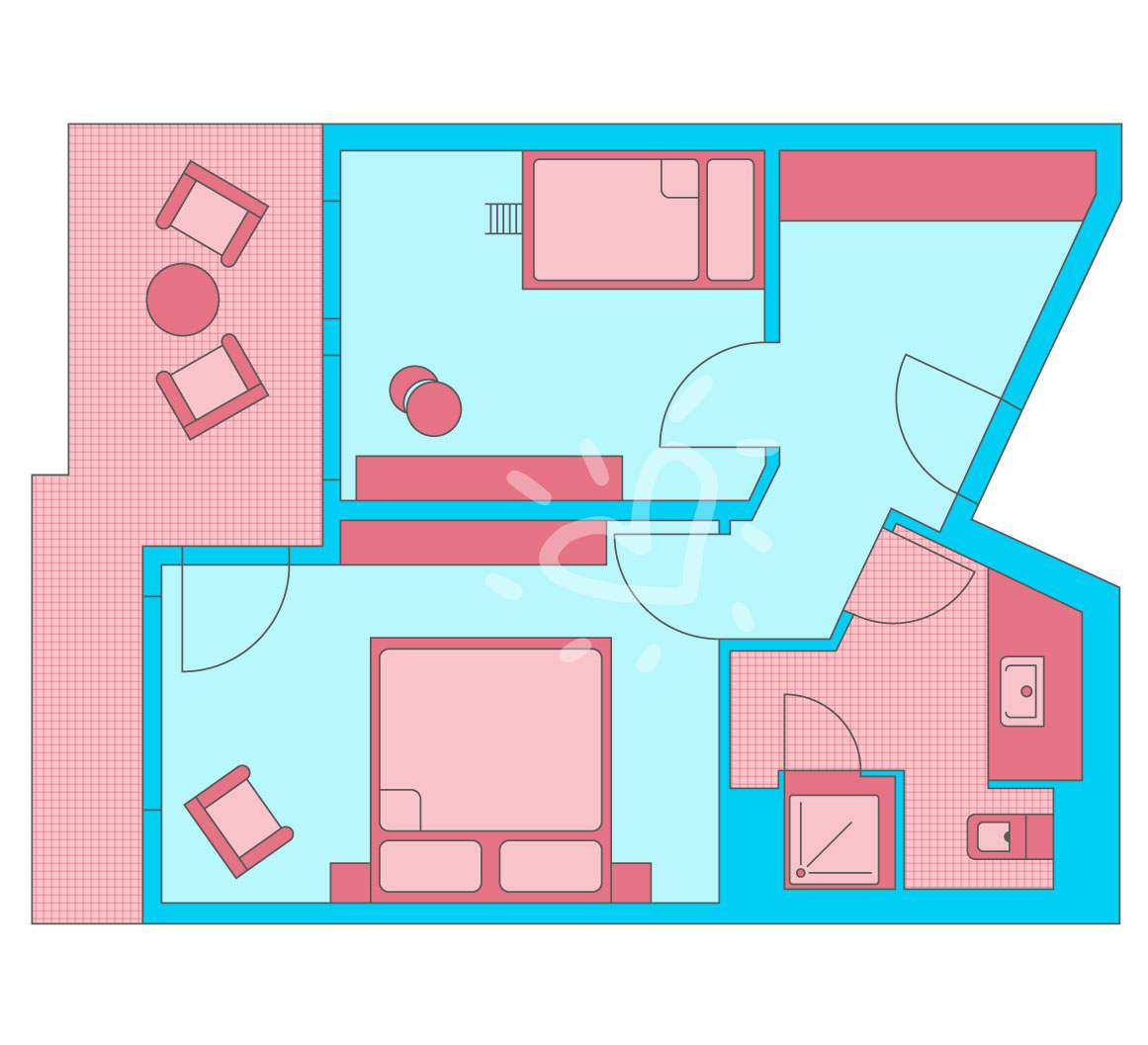 Family Room Classic Bunk Beds
