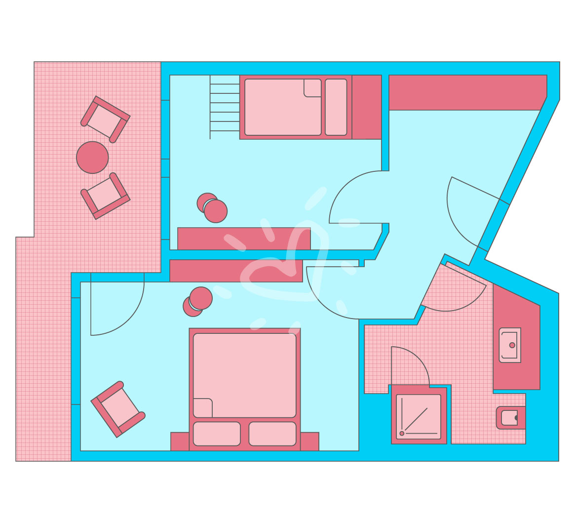 Family Room Classic Bunk Beds