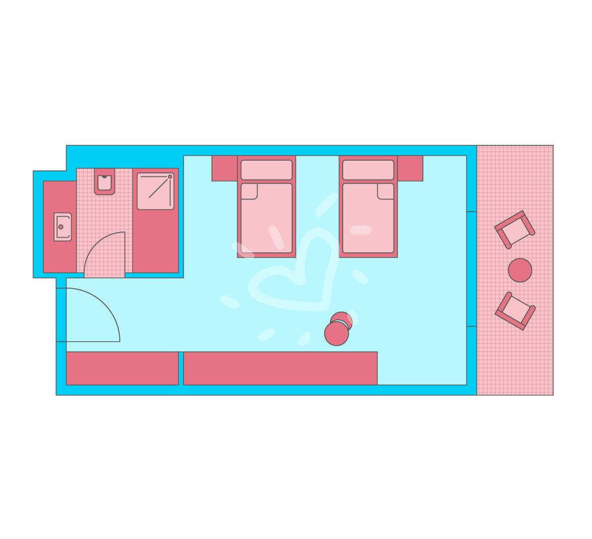 Double Room Main Building