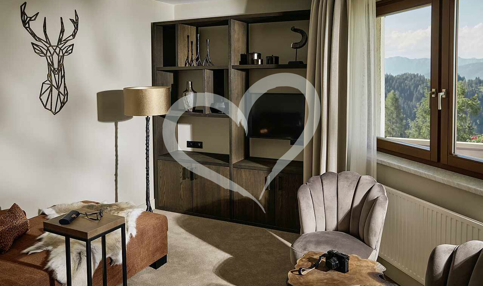 Familien-Dreibettzimmer Turm / Family Triple Room Classic Valley View