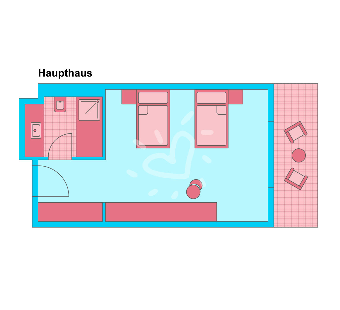 Single with Child Double Room Main Building