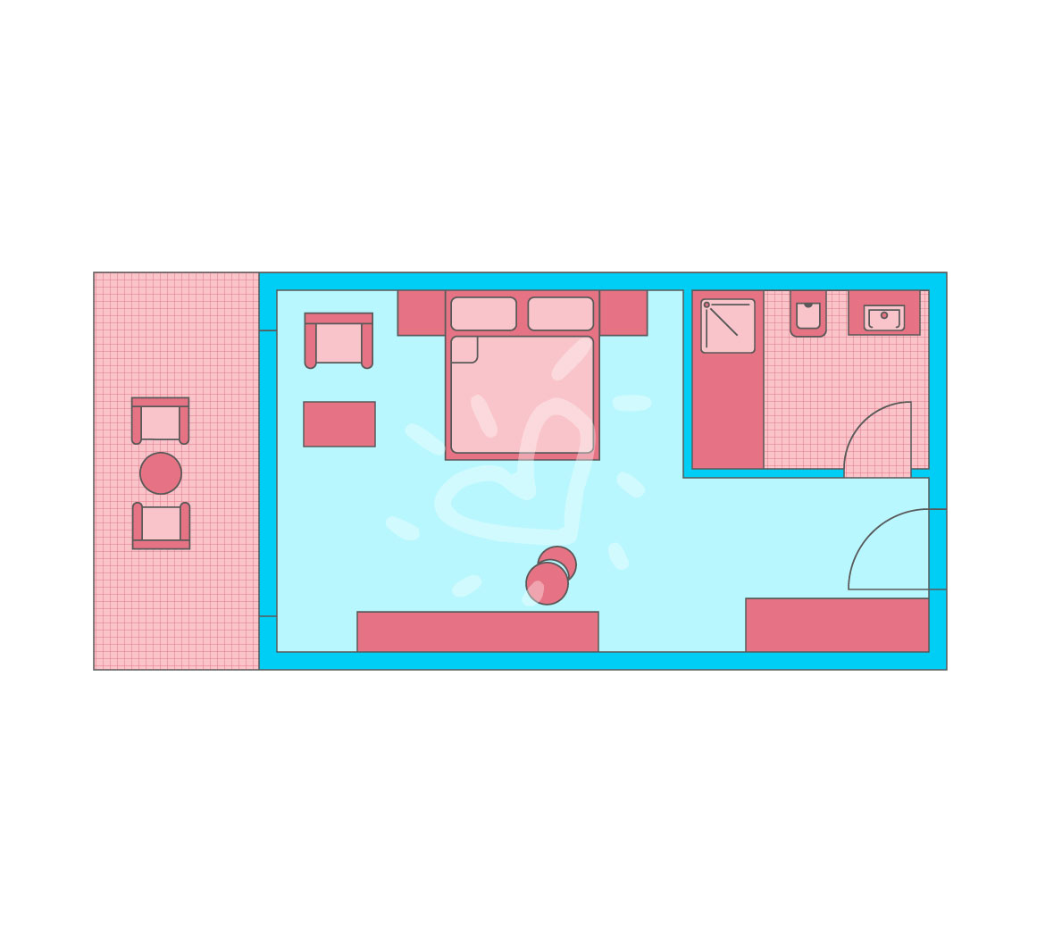 Single with Child Double Room Main Building