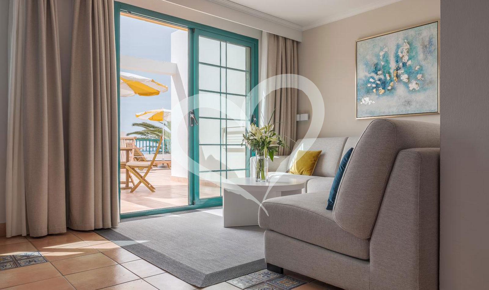 Atlantik Suite mit Meerblick (im Obergeschoss)