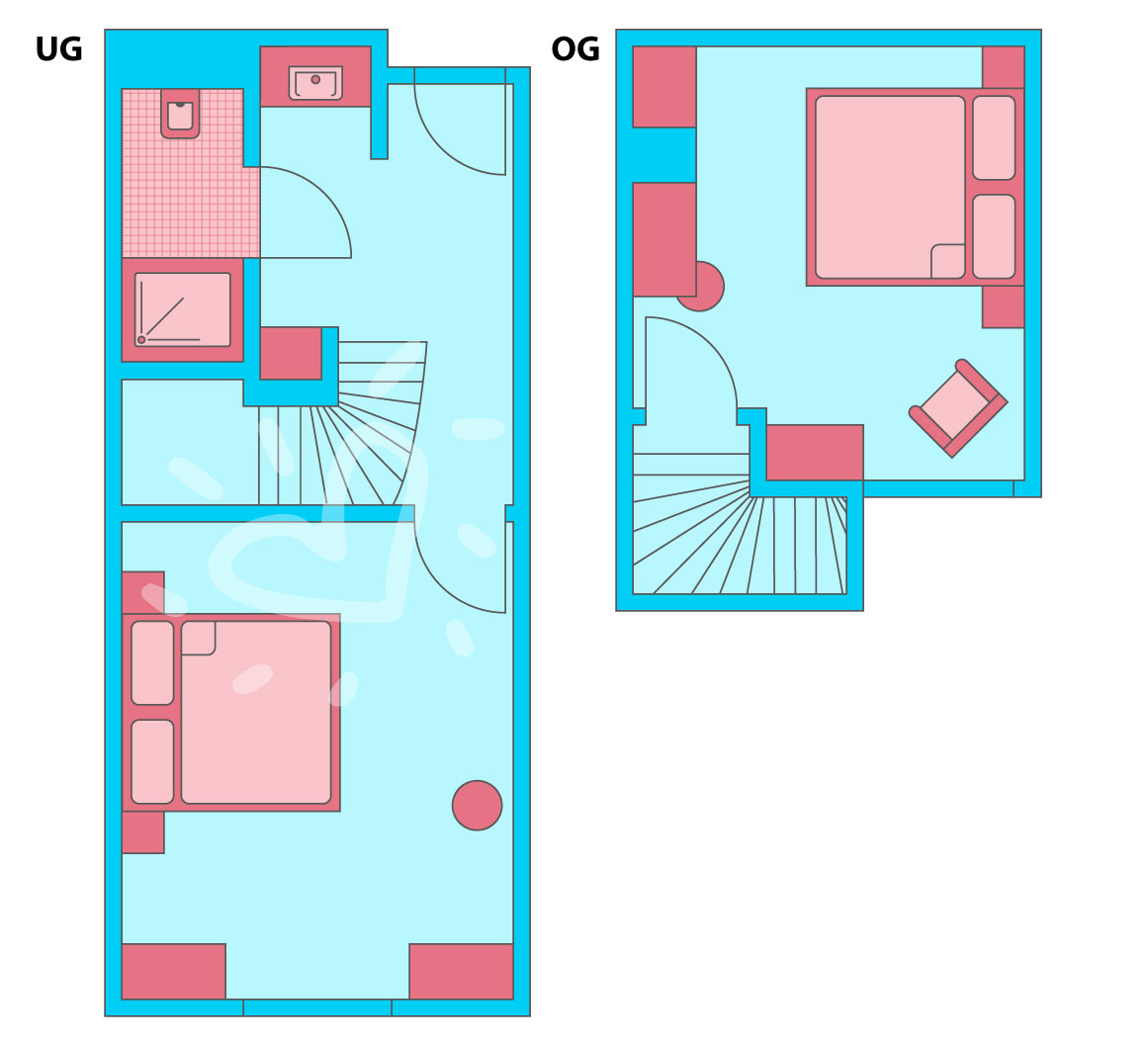 Familienzimmer Mansarde
