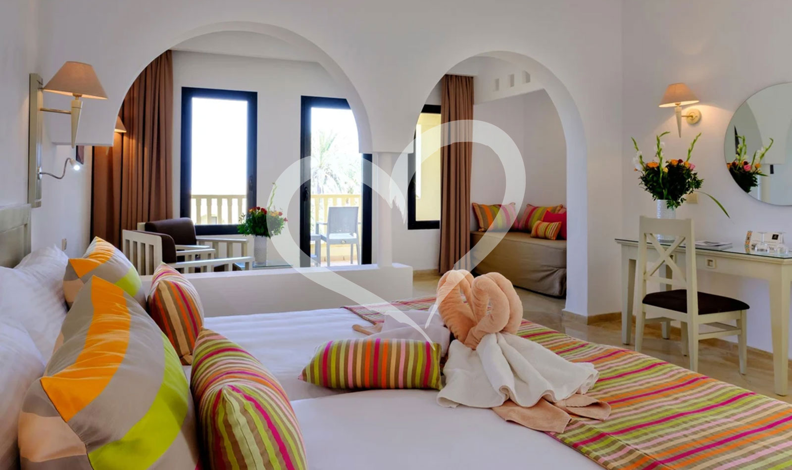 Juniorsuite im Bungalow