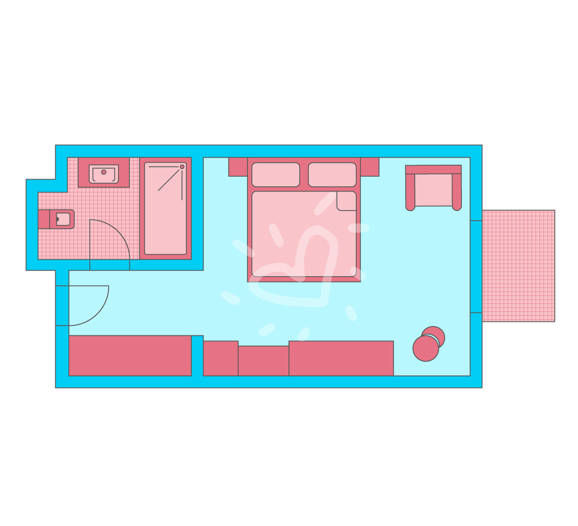 Double Room Mainbuilding