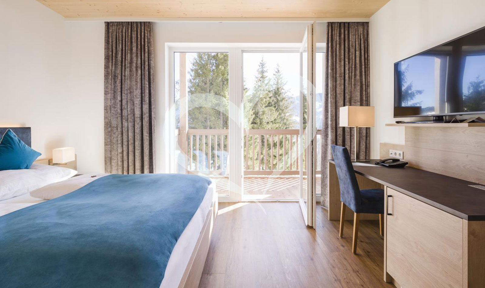 Doppelzimmer im Neubau