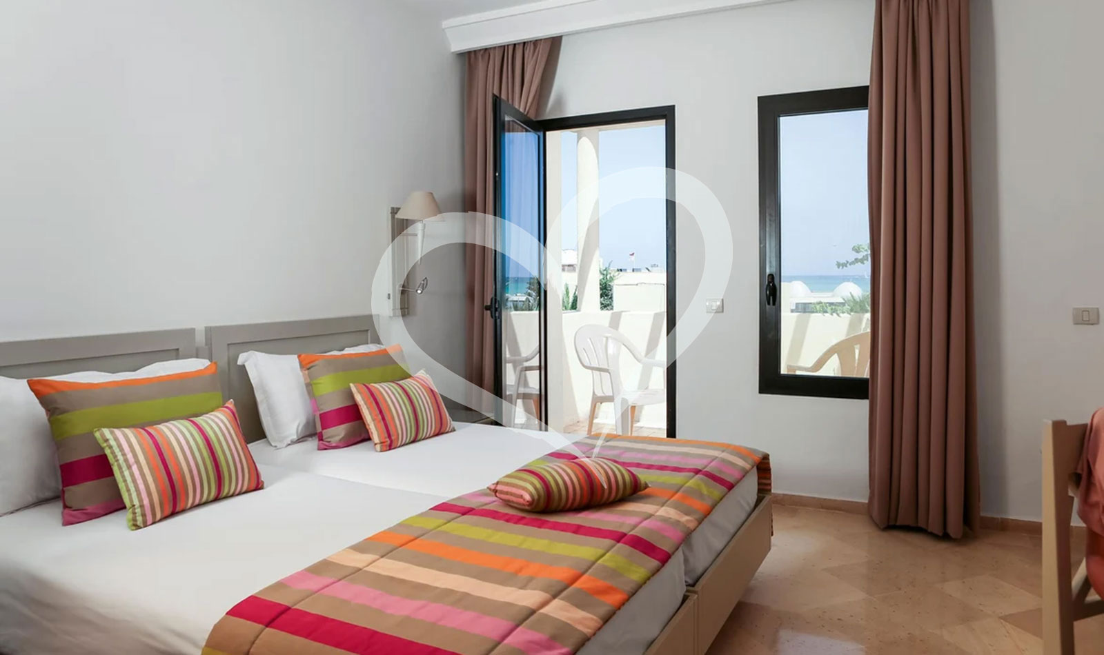 Doppelzimmer im Bungalow