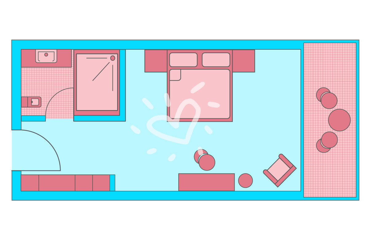 Double Room Classic Pool View