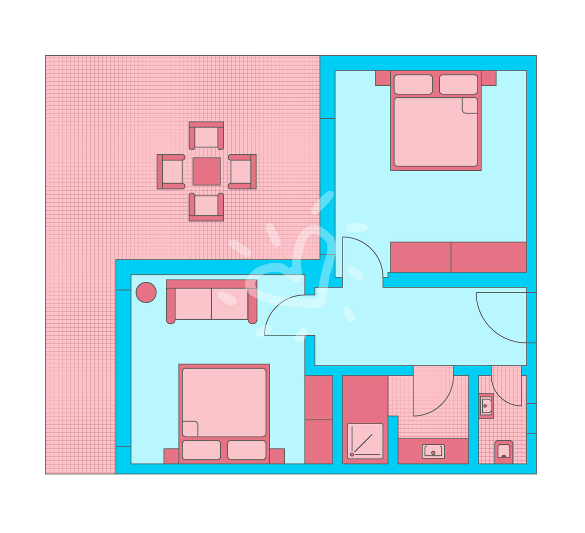 Family Room Classic Pool View