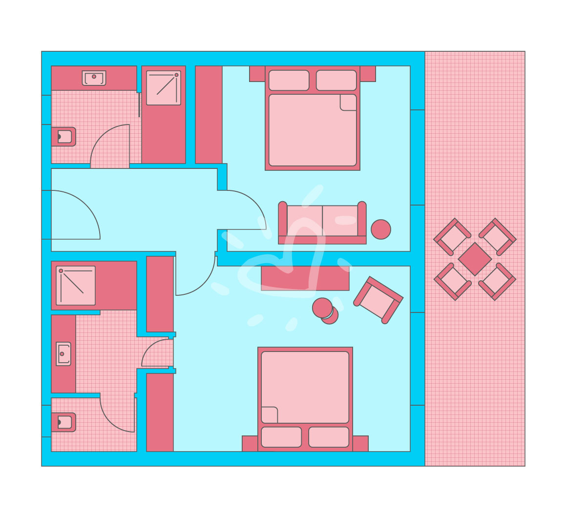 Family Room Superior Sea View