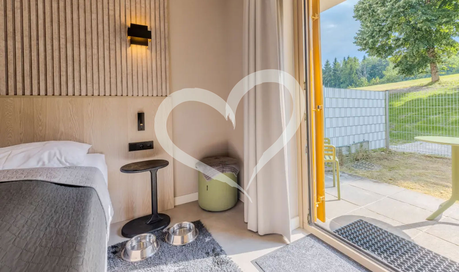 Doppelzimmer für Hundefreunde
