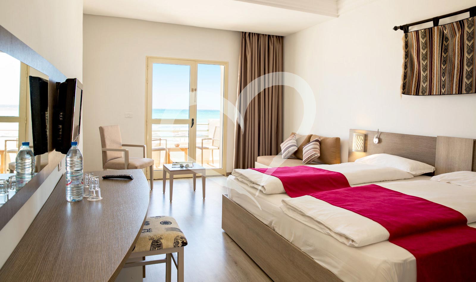 Family Double Room Sea View Connecting Door