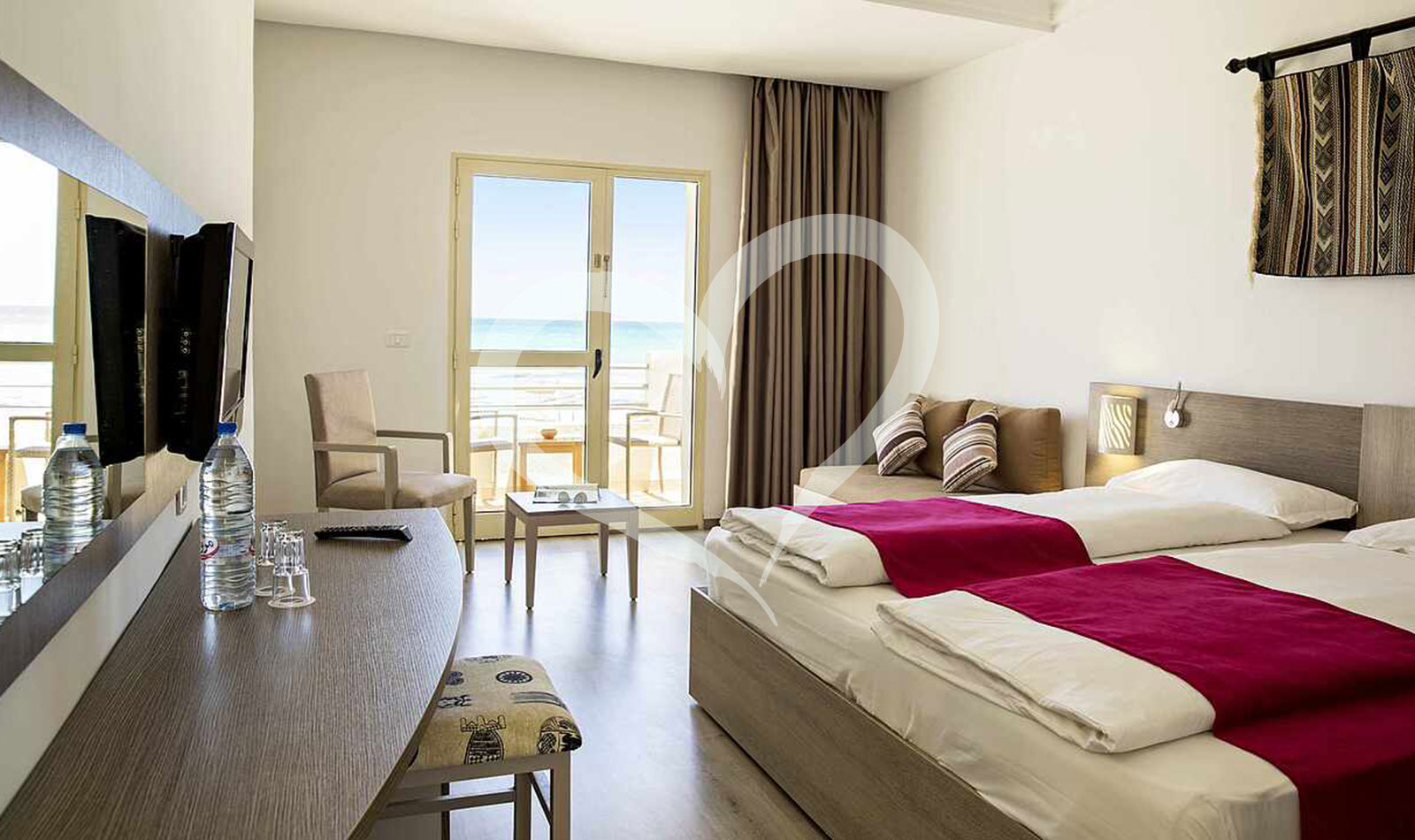 Family Double Room Sea View Connecting Door
