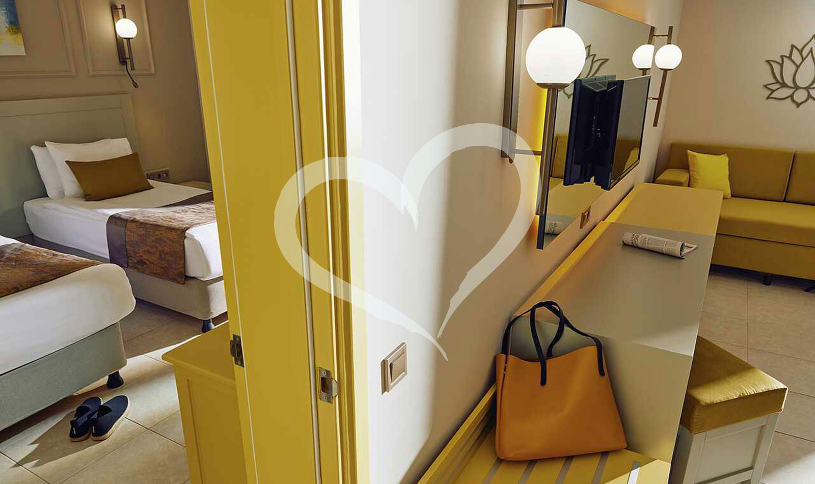 Family-/Double Room with Connecting Door