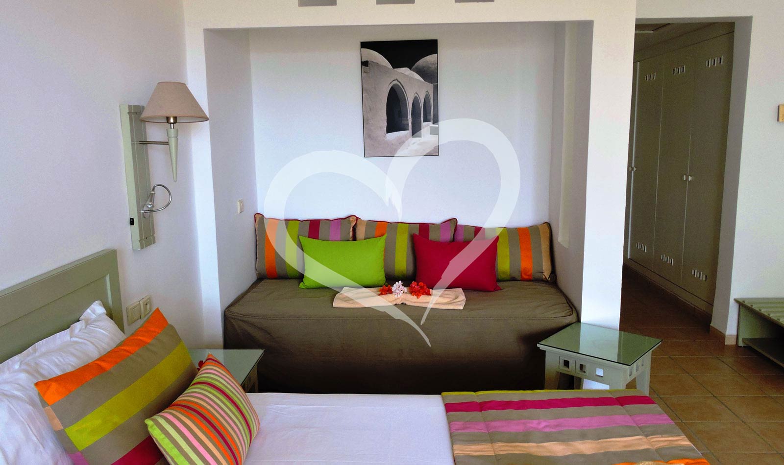 Familien-/Doppelzimmer ohne Verbindungstür