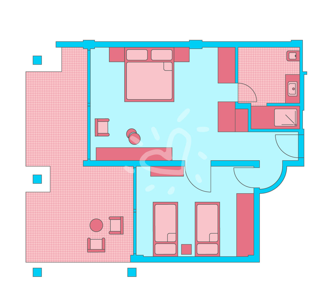 Family Room Classic Sea View