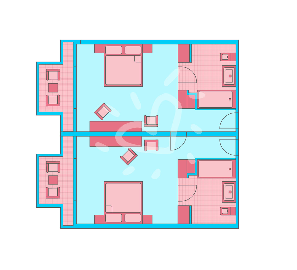 Family Double Room Superior Sea View Connecting Door