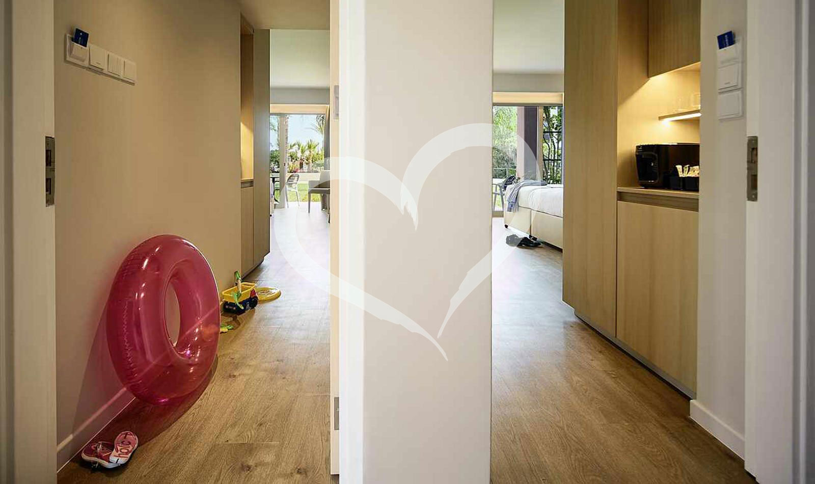 Family Double Room Superior Partial Sea View Connecting Door