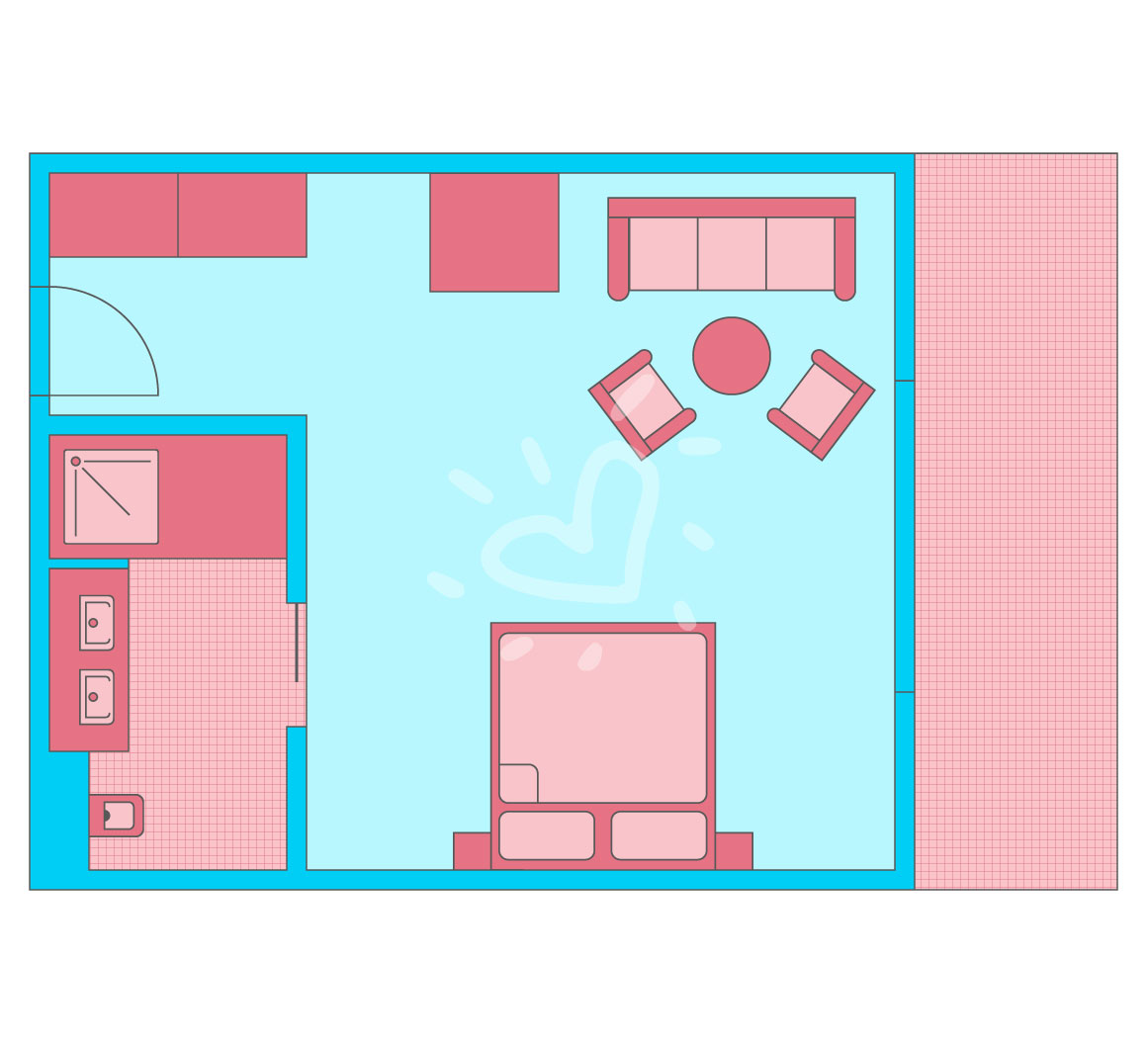 Doppelzimmer zur Alleinbenutzung