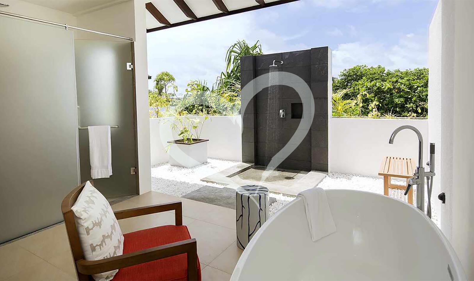 Single with Child Beach Villa Private Pool