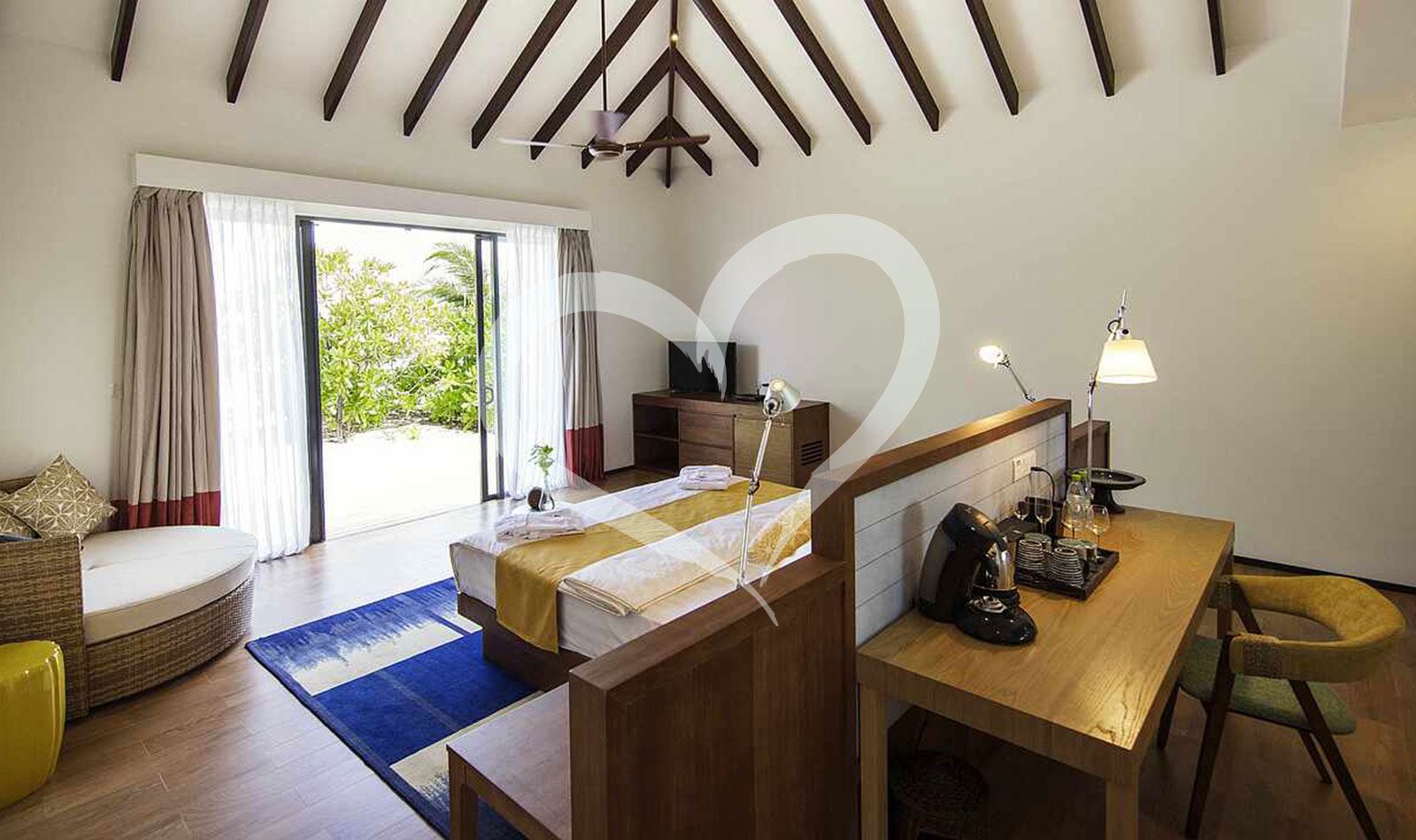 Single with Child Beach Villa Private Pool