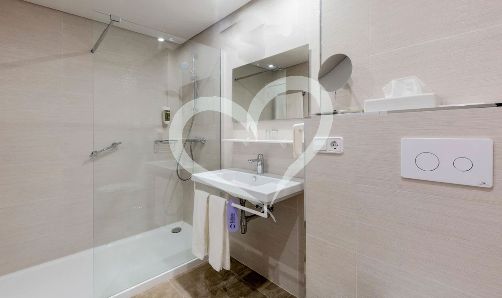 2 Doppelzimmer ohne Verbindungstür für Familien