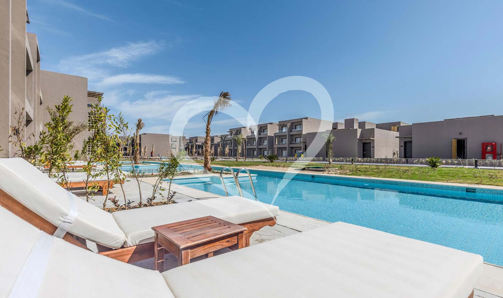 Swim-up-Doppelzimmer