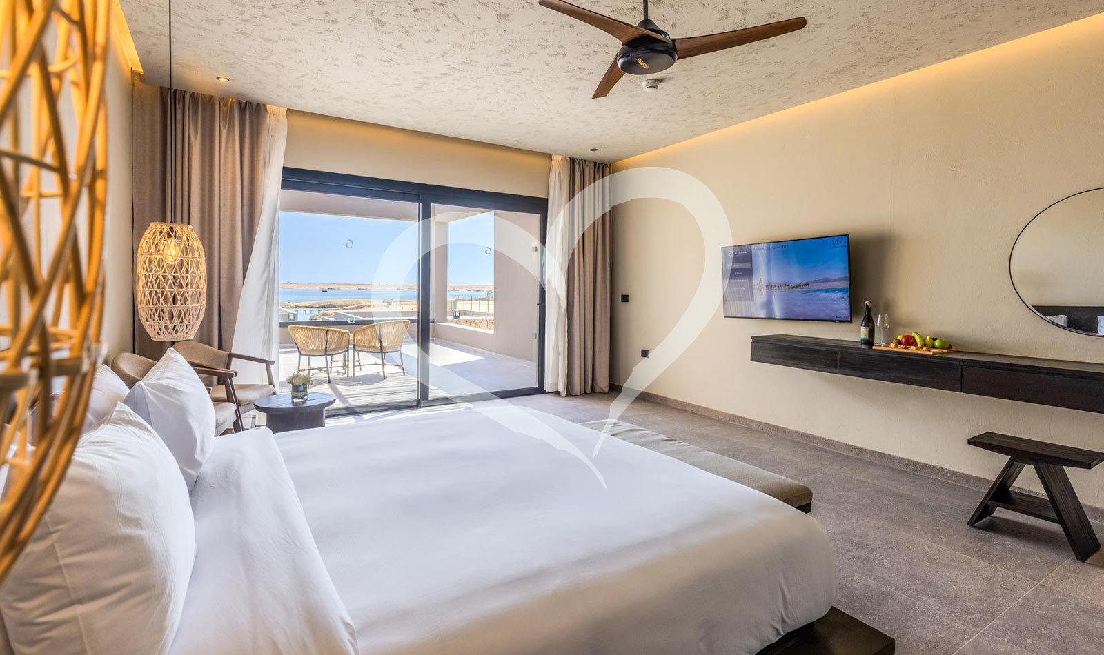 Familienzimmer mit Meerblick