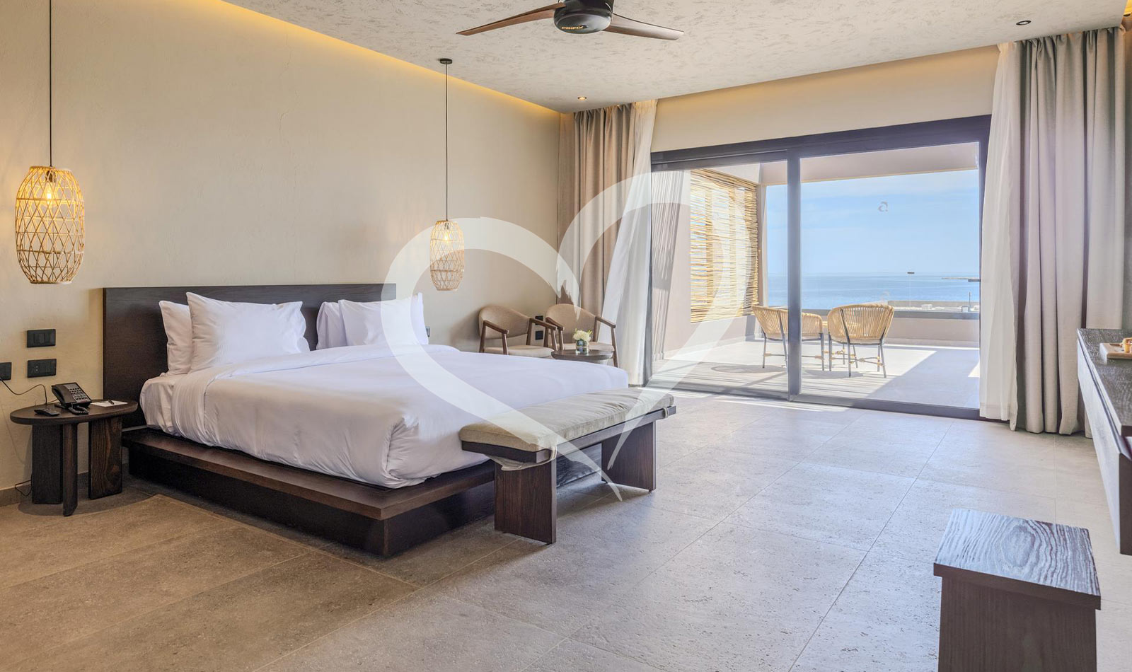 Familienzimmer mit Meerblick