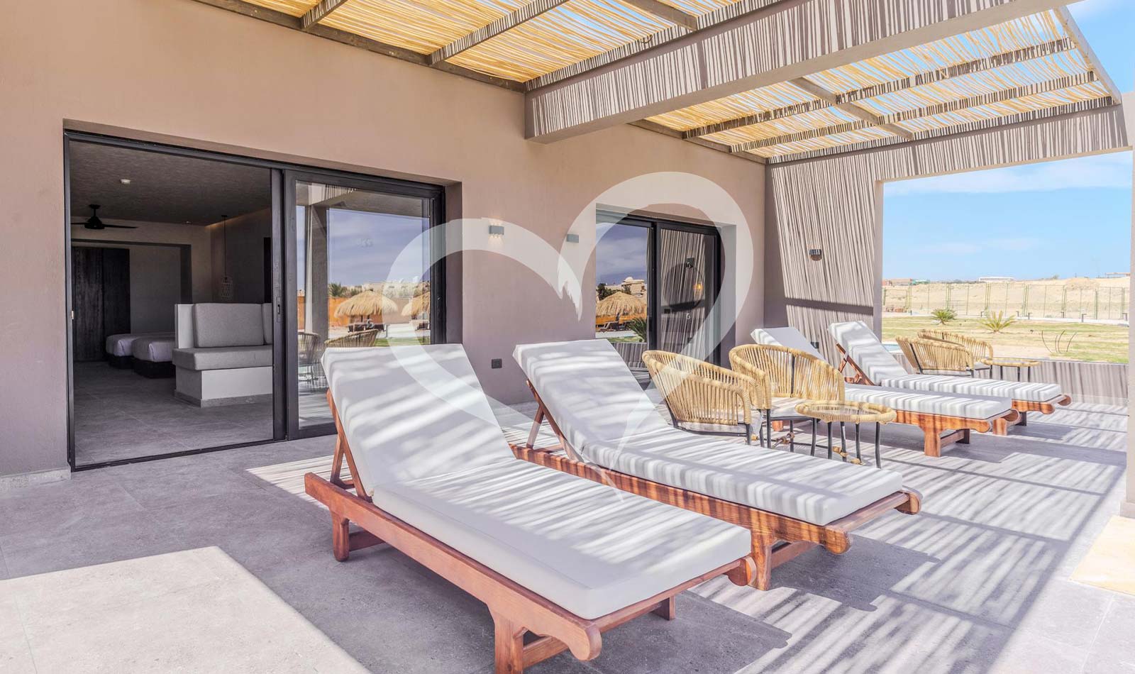 Swim-up-Familiensuite