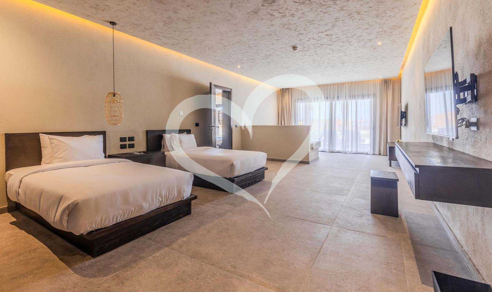 Swim-up-Familiensuite