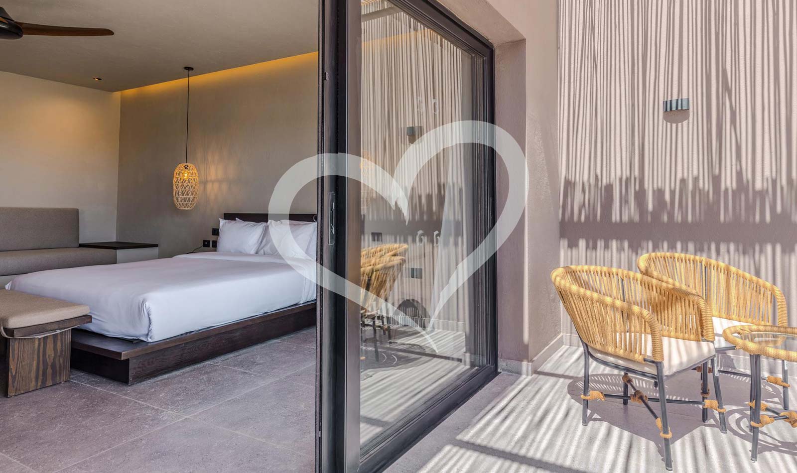Swim-up-Juniorsuite mit Meerblick