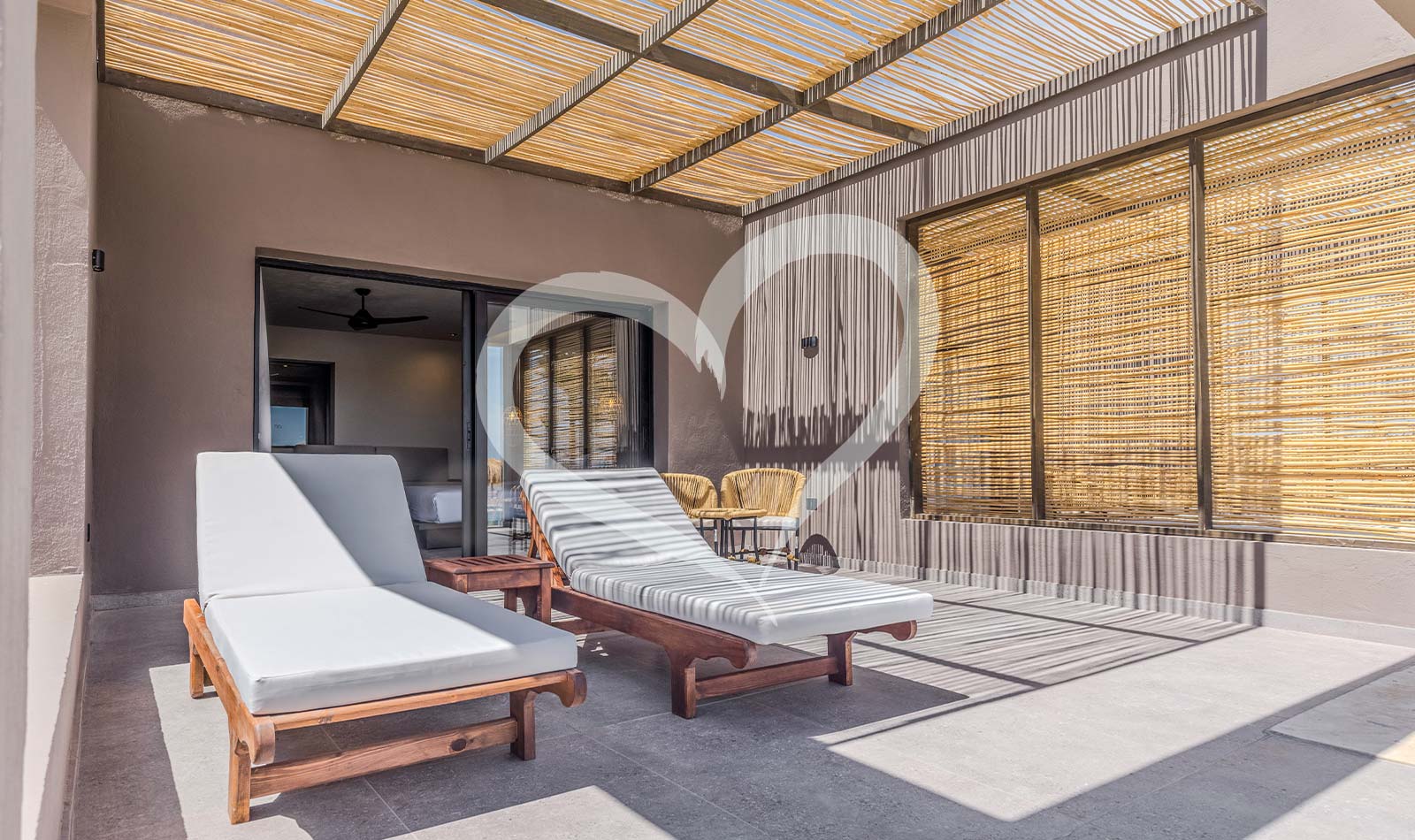 Swim-up-Juniorsuite mit Meerblick