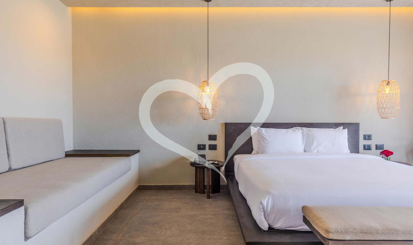 Swim-up-Juniorsuite mit Meerblick