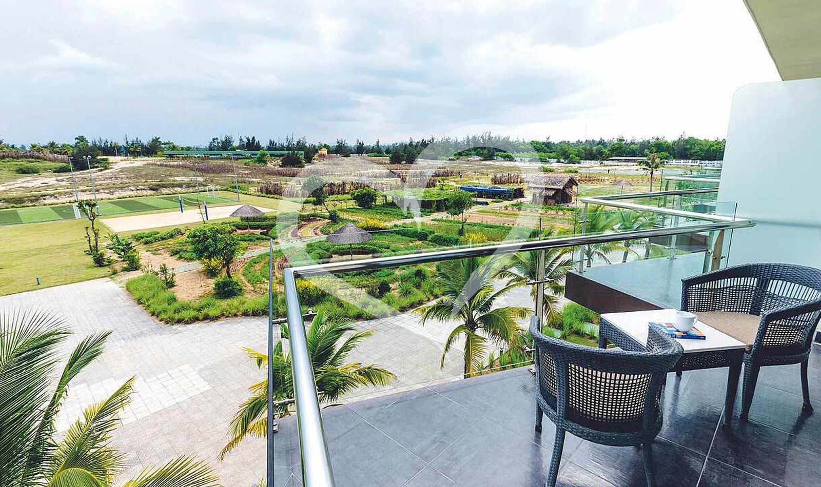 Single with Child Deluxe Double Room Garden View Typ 1