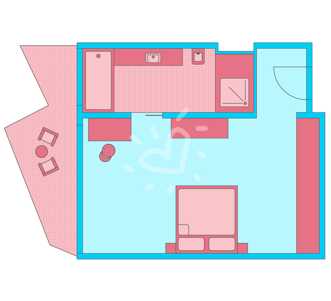 Deluxe Double Room Garden View Type 1