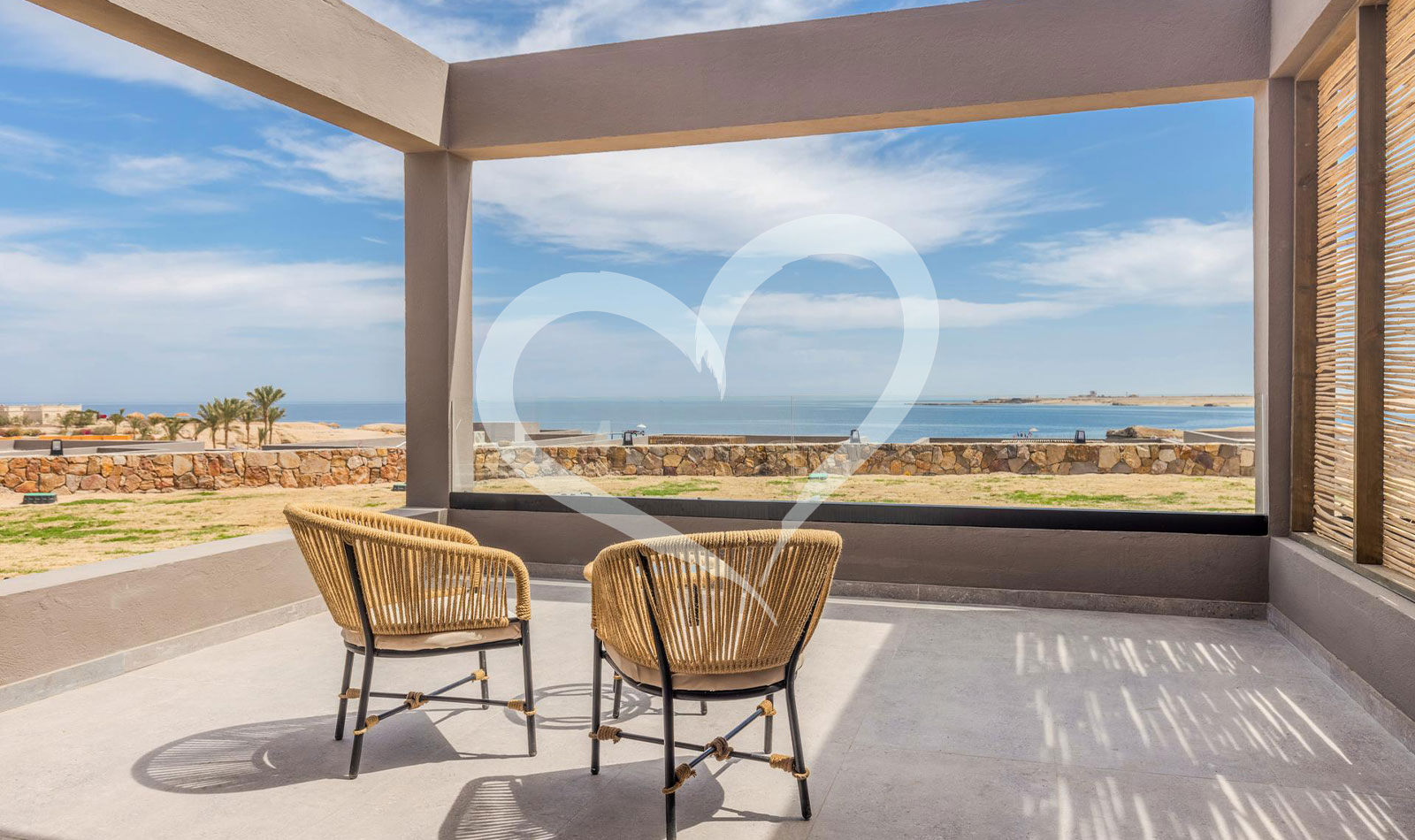 Doppelzimmer mit Meerblick