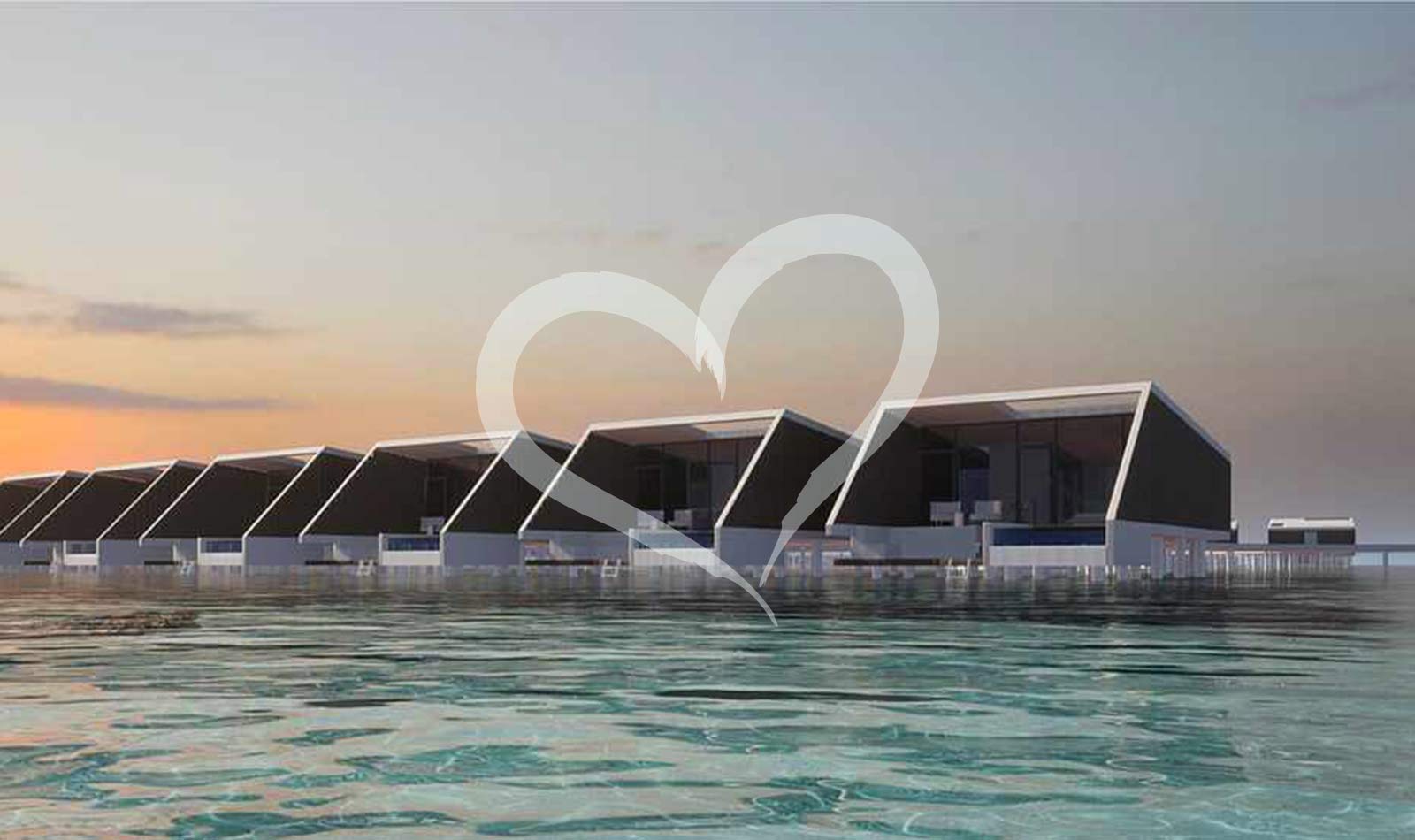 Exclusive Reef Water Villa Pool