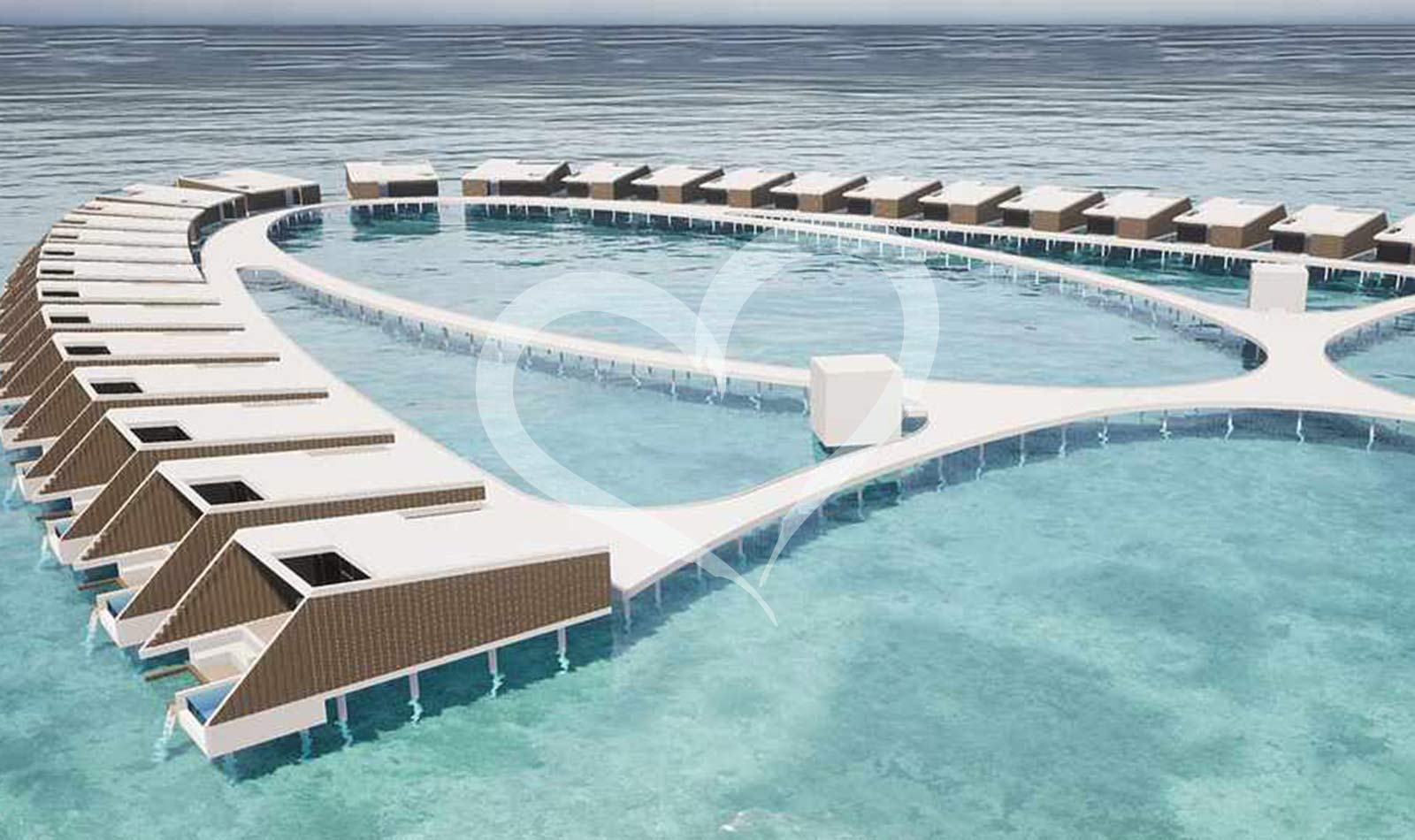 Exclusive Reef Water Villa Pool