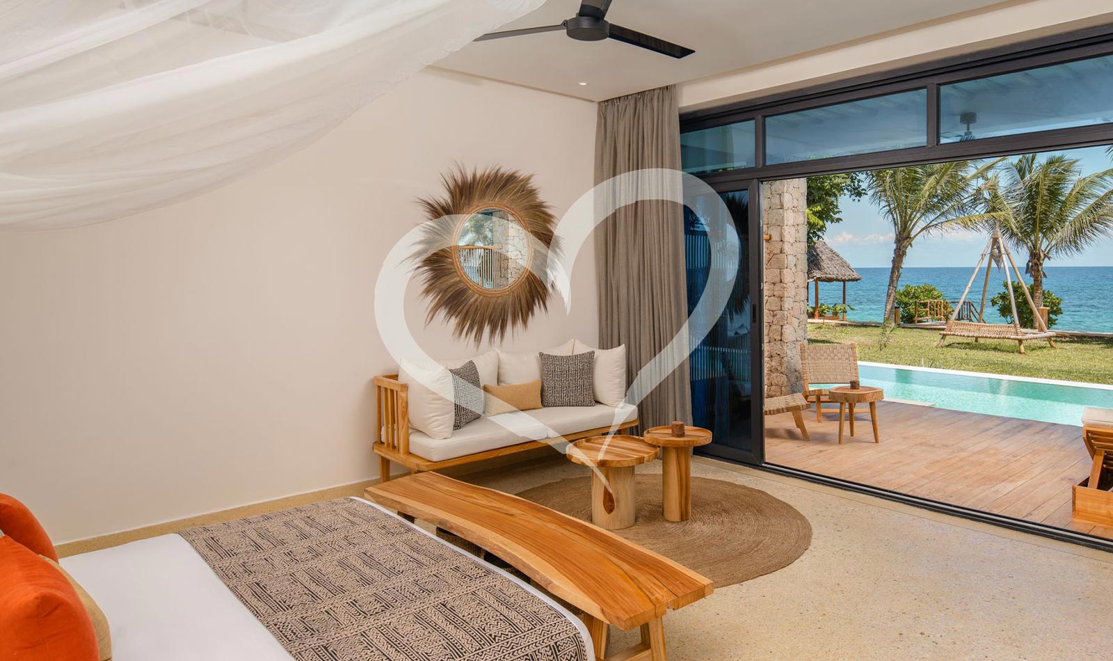 Swim-up Doppelzimmer