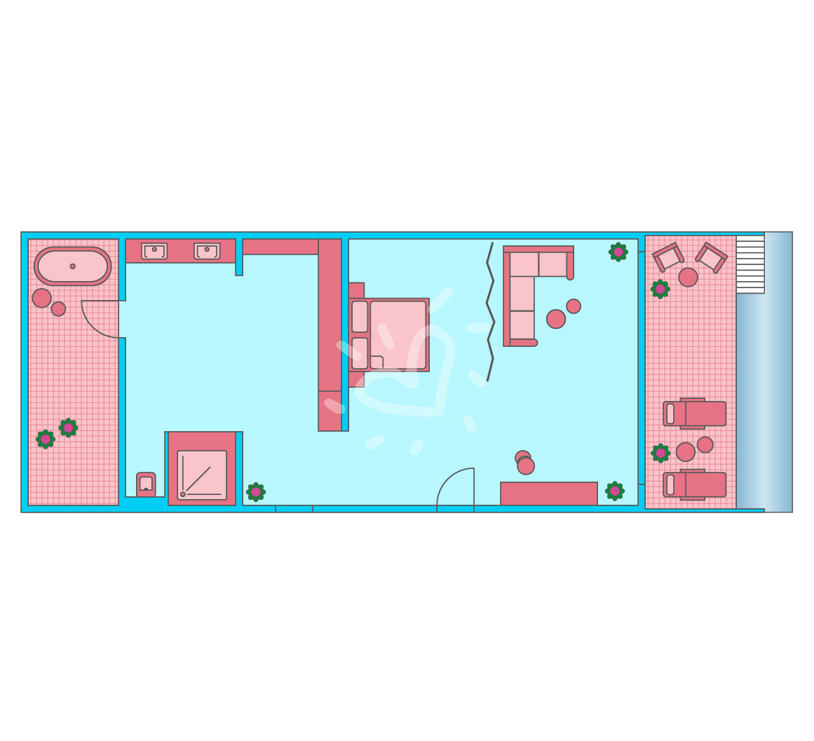Swim-Up Juniorsuite Superior